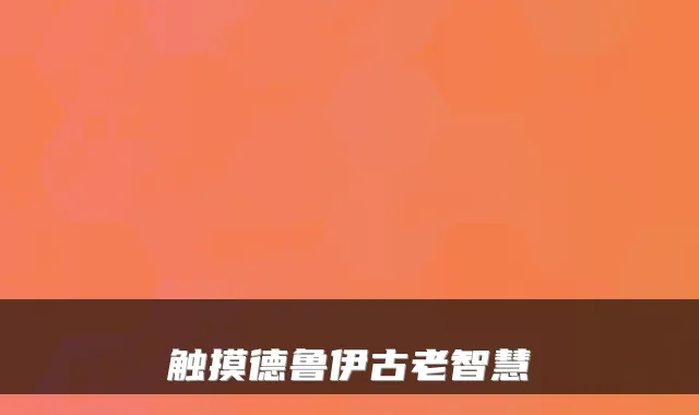 触摸德鲁伊古老智慧