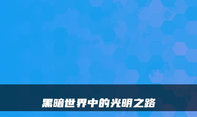 黑暗世界中的光明之路