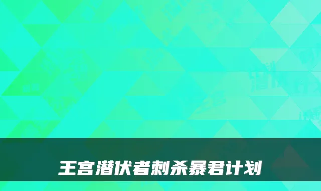 王宫潜伏者刺杀暴君计划